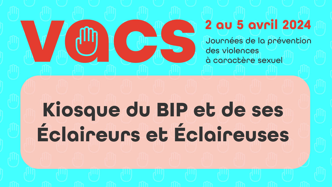 VACS 2024 - Kiosque BIP - Éclaireurs