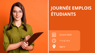 Journée emplois étudiants H2025