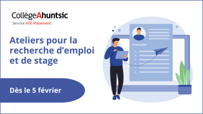 Ateliers pour la recherche d'emploi et de stage