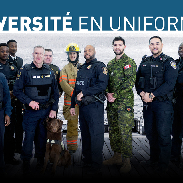 Diversité en uniforme