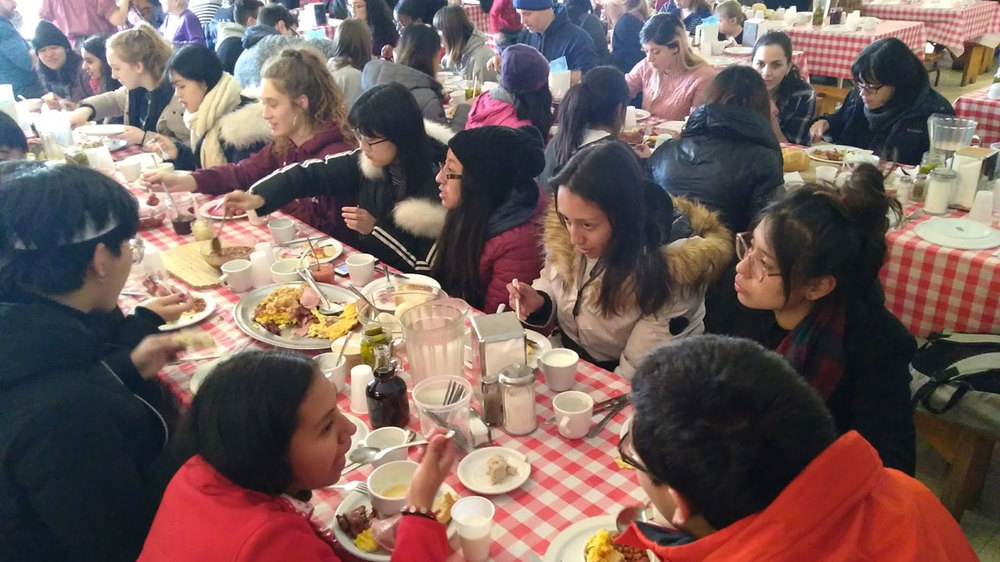 Cabane sucre 2018 groupes à table