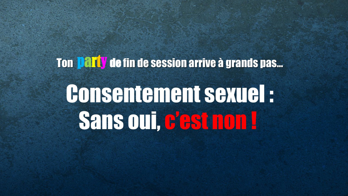 Consentement Sexuel Sans Oui Cest Non