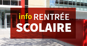 Rentrée scolaire