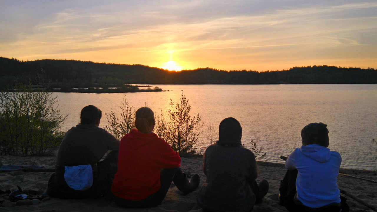 Séjour Opitciwan 2018 - coucher de soleil