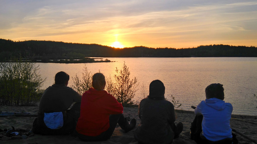 Séjour Opitciwan 2018 - coucher de soleil