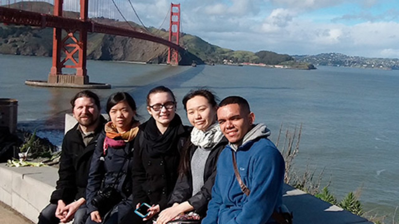 Des étudiants de Sciences humaines à San Francisco