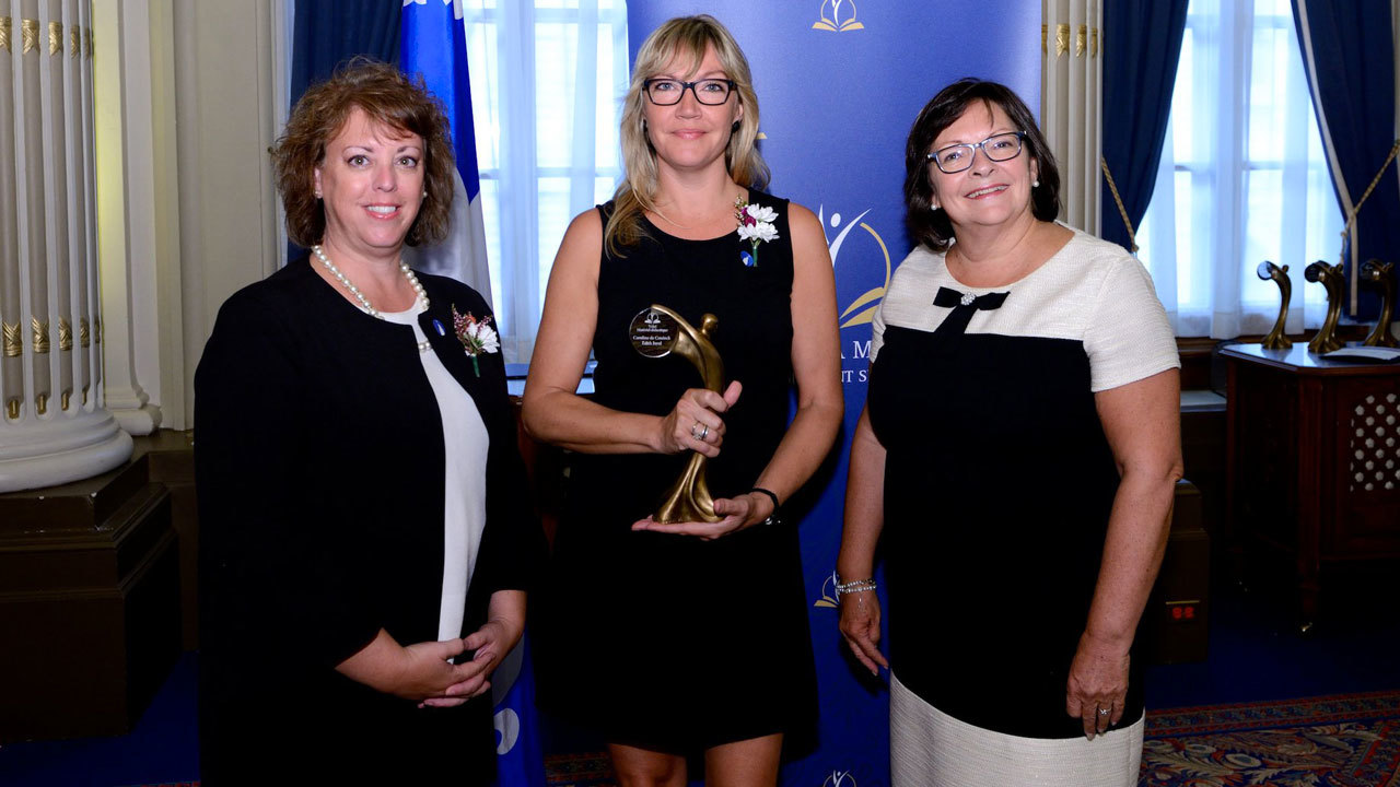 Prix de la ministre de l’Enseignement supérieur edith joyal