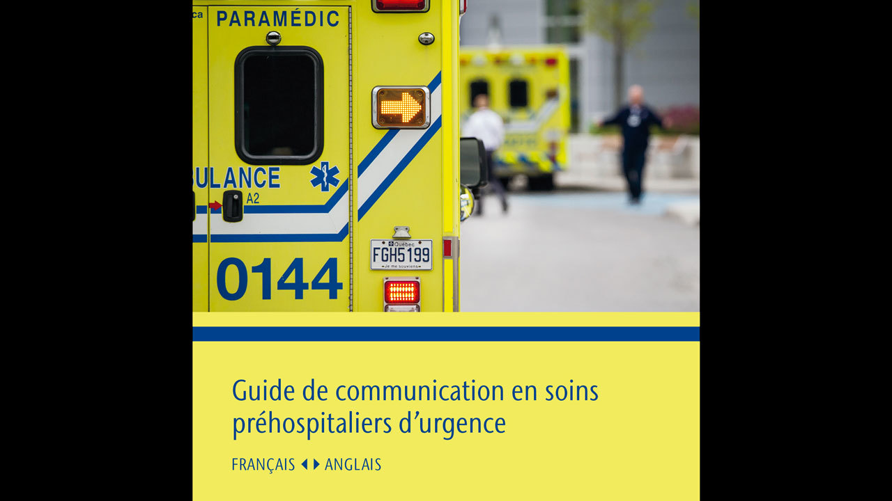 Guide de communication en soins préhospitaliers d'urgence