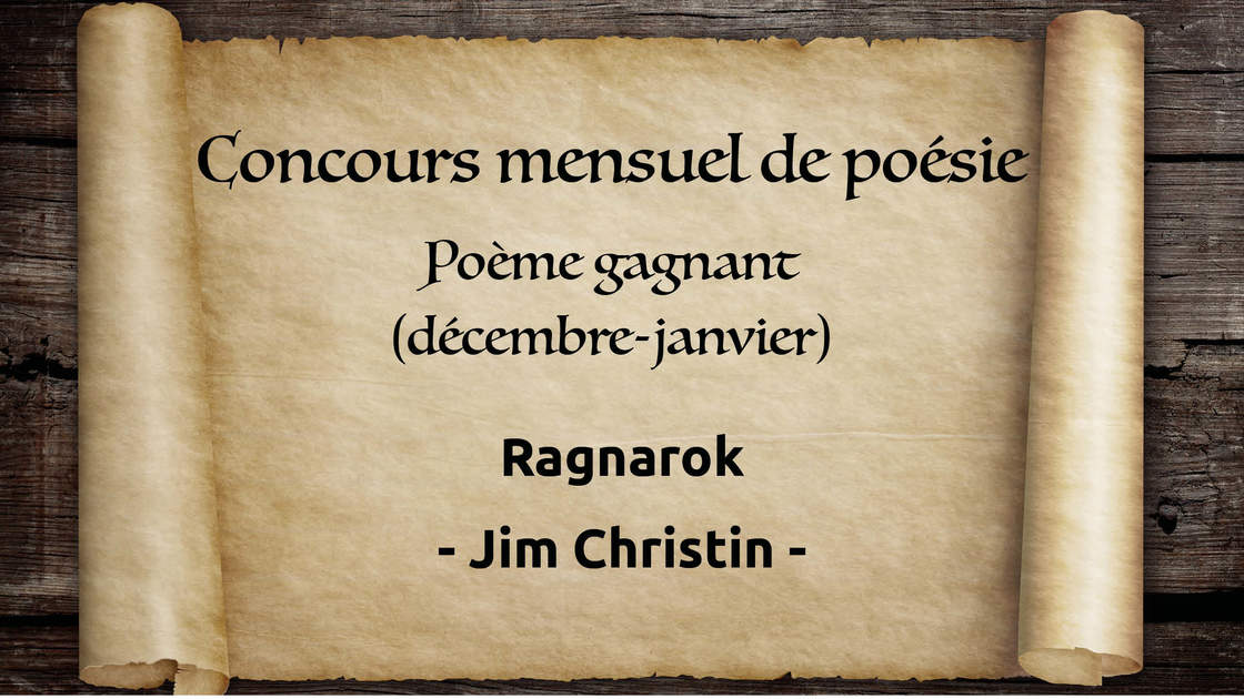 Poeme Gagnant Decembre Janvier 19