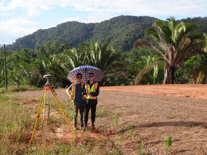 Belize levé GNSS en mode statique