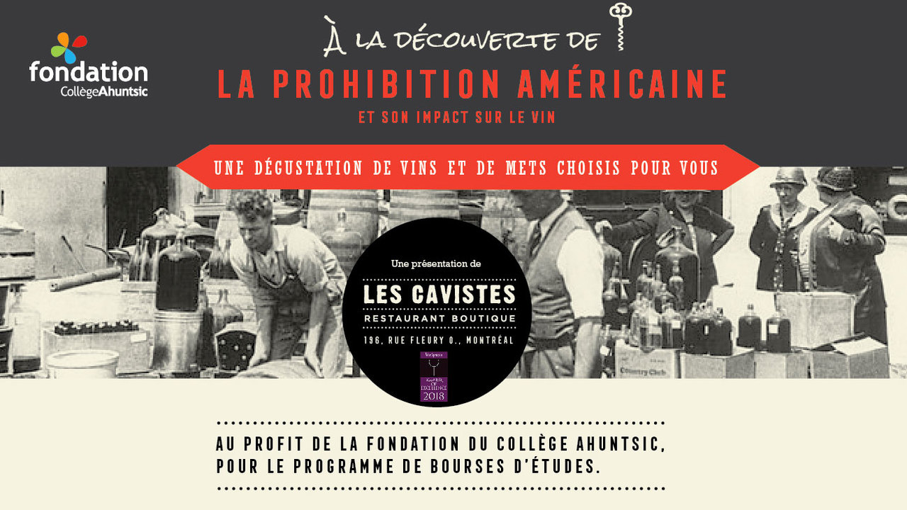 Atelier dégustation fondation prohibition entête