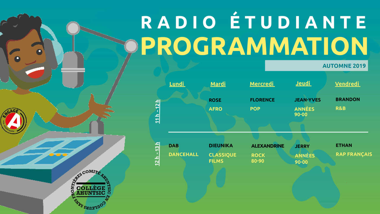 Programmation radio étudiante A2019