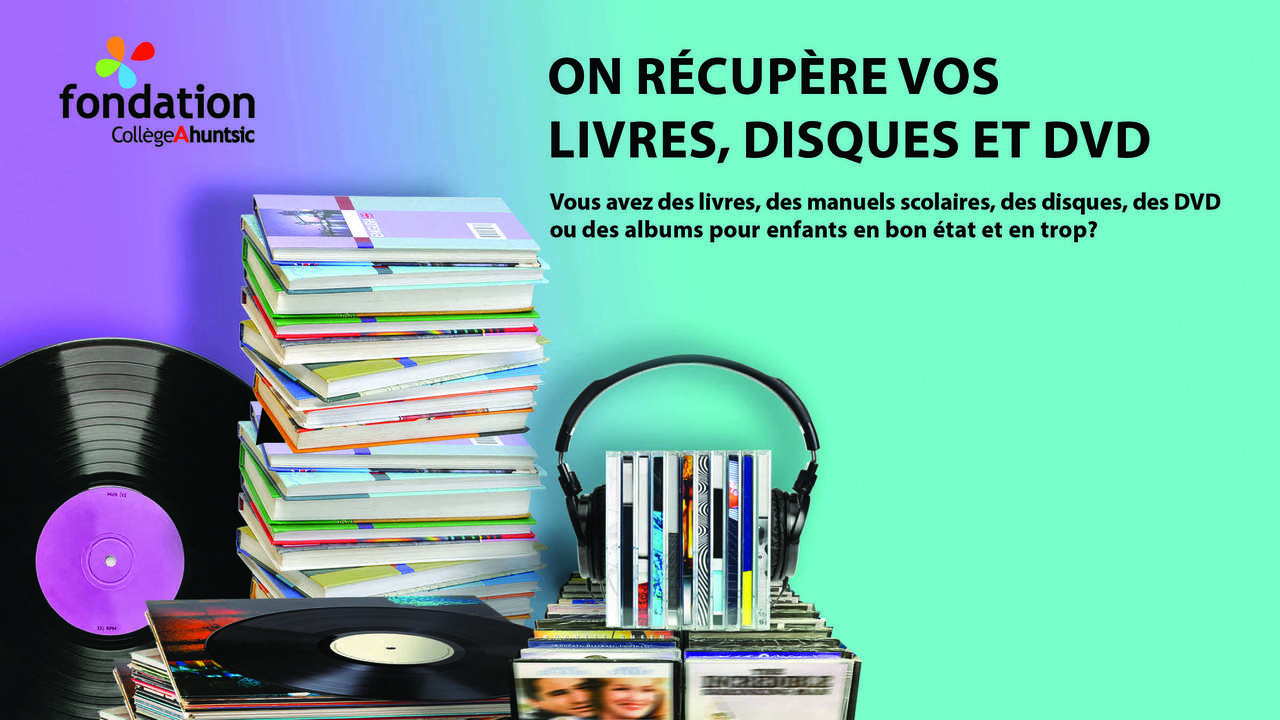 Vente de livres, disques et DVD d'occasion