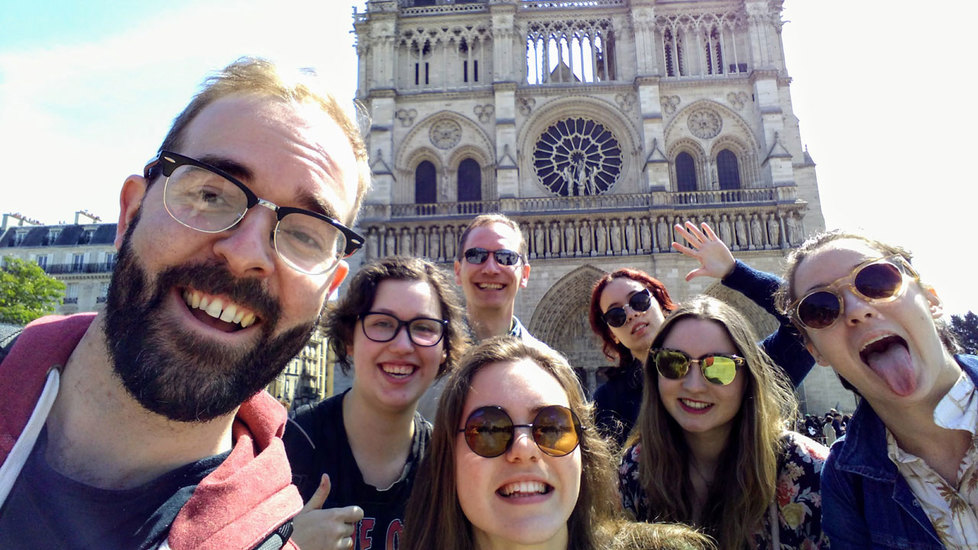 Études littéraires séjour à Paris Notre dame