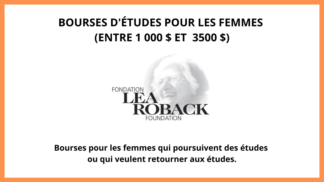 Bourses Léa-Roback