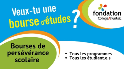 Bourses de persévérance scolaire