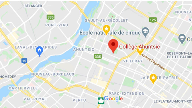 Google Maps Collège