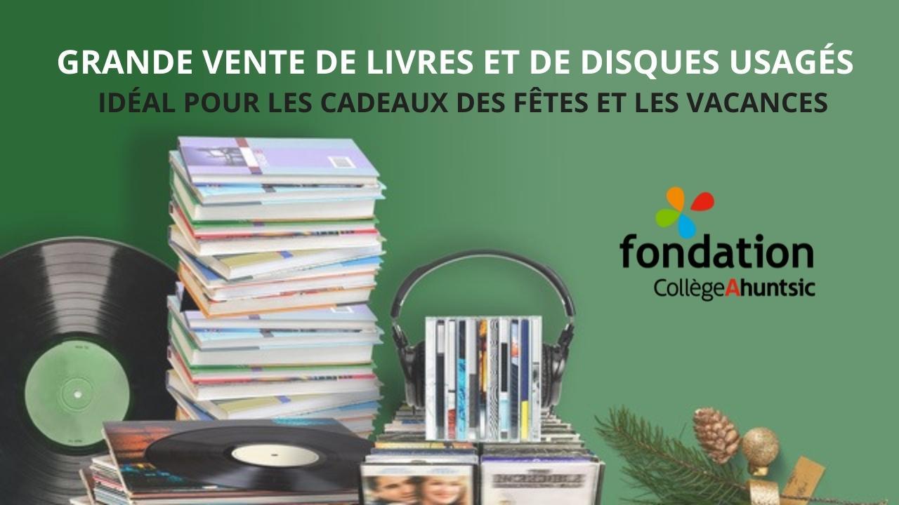 Vente de livres et de disques usagés