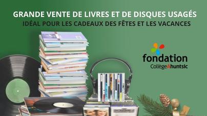 Vente de livres et de disques usagés