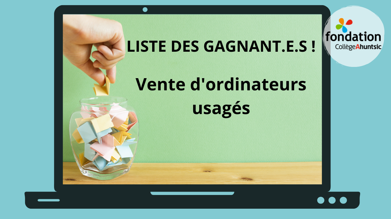 Tirage vente d'ordinateur