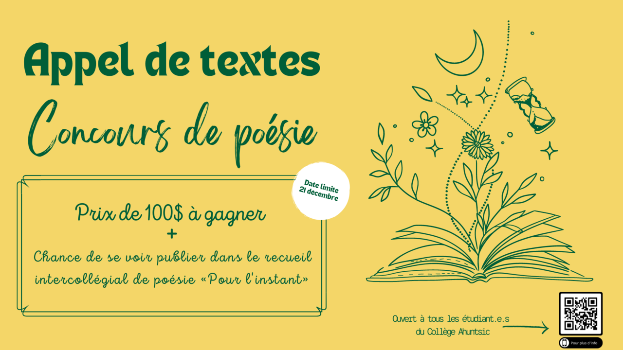 Concours de poesie