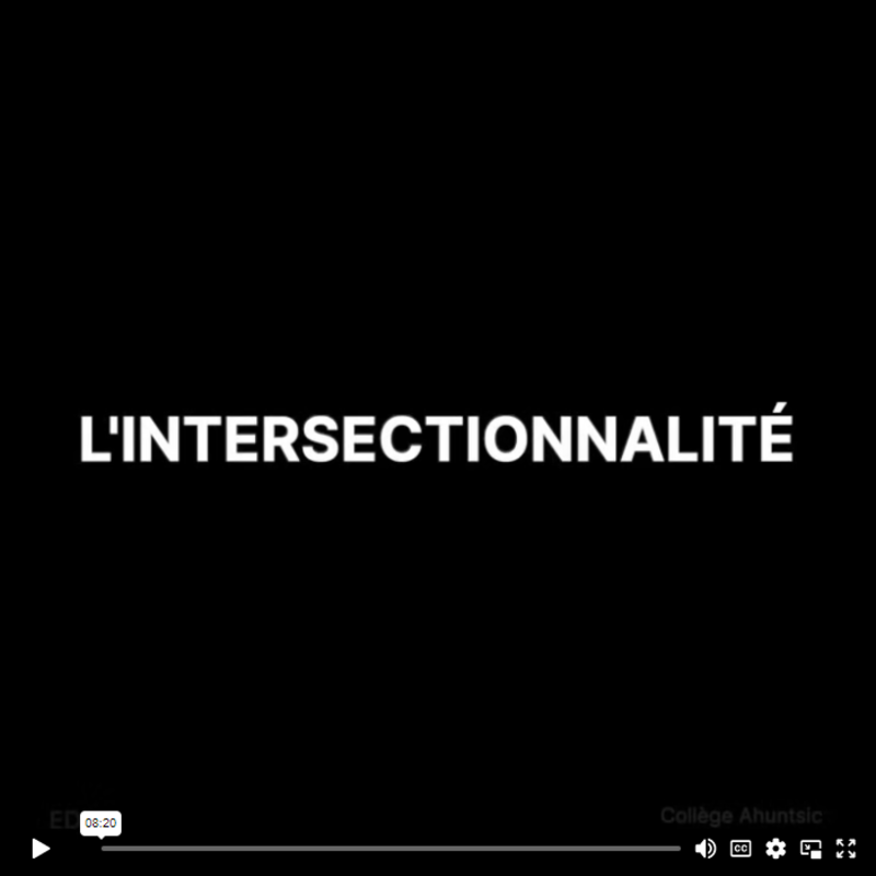 iNTERSECTIONNALITÉ portail edi