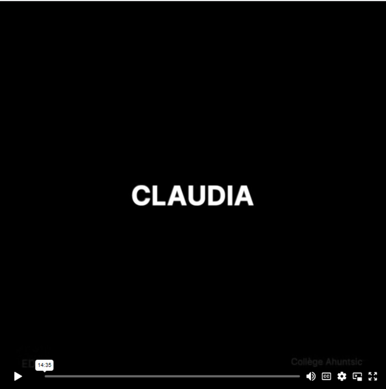 Liste claudia Portail edi