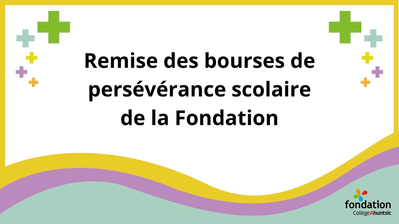 Fondation - bourse persévérance H23 tuile