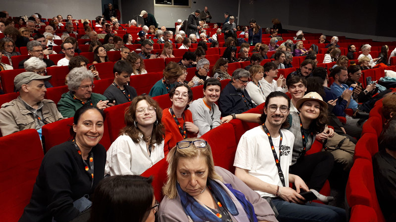 Étudiants de cinéma à Cannes 2023